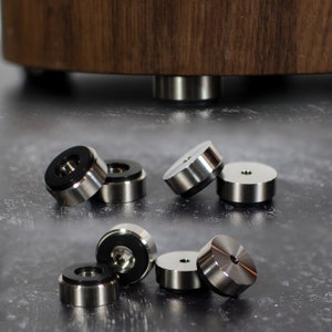 Stainless Steel Cutting Board Feet (Small 1&quot; Diameter)