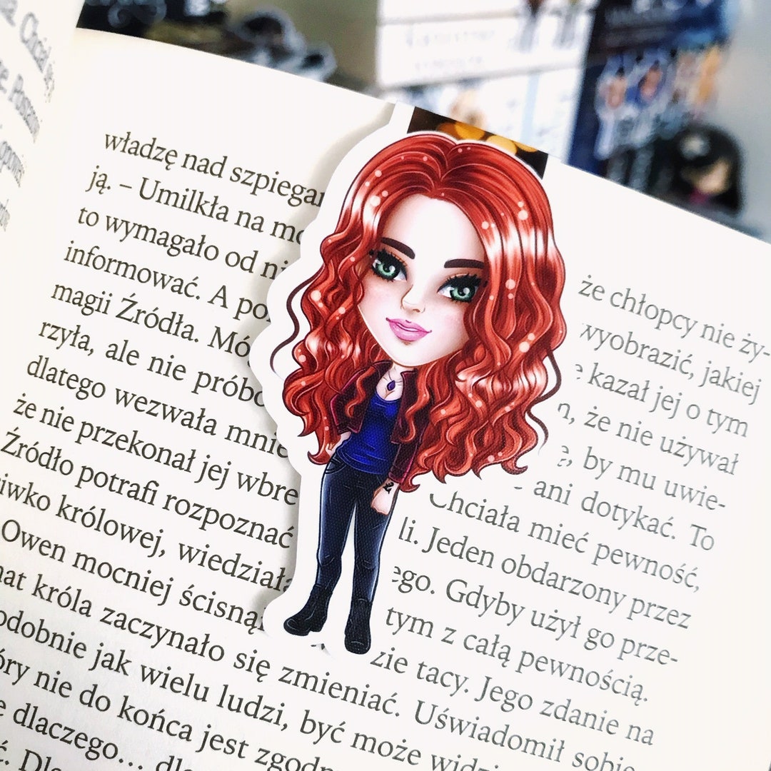 クラリー・フレイ (モータル・インストゥルメンツ) |マグネットブックマーク - Etsy 日本, image size:1080x1080