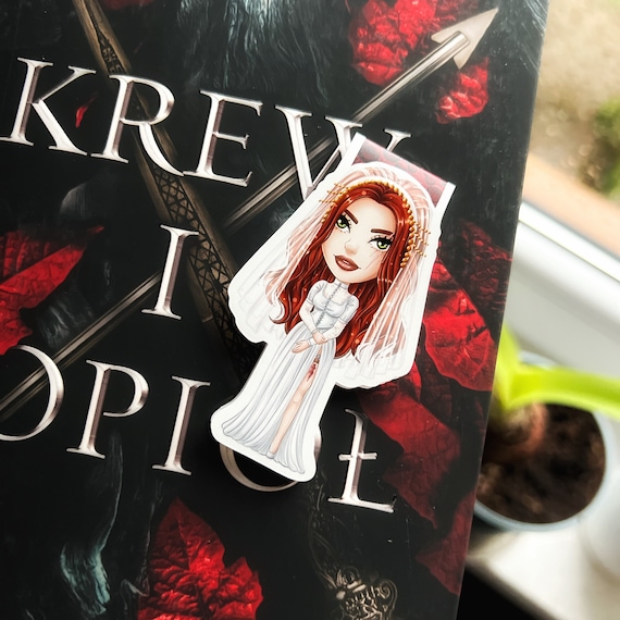 Poppy - From Blood and Ash | Magnetic Bookmark - Etsy