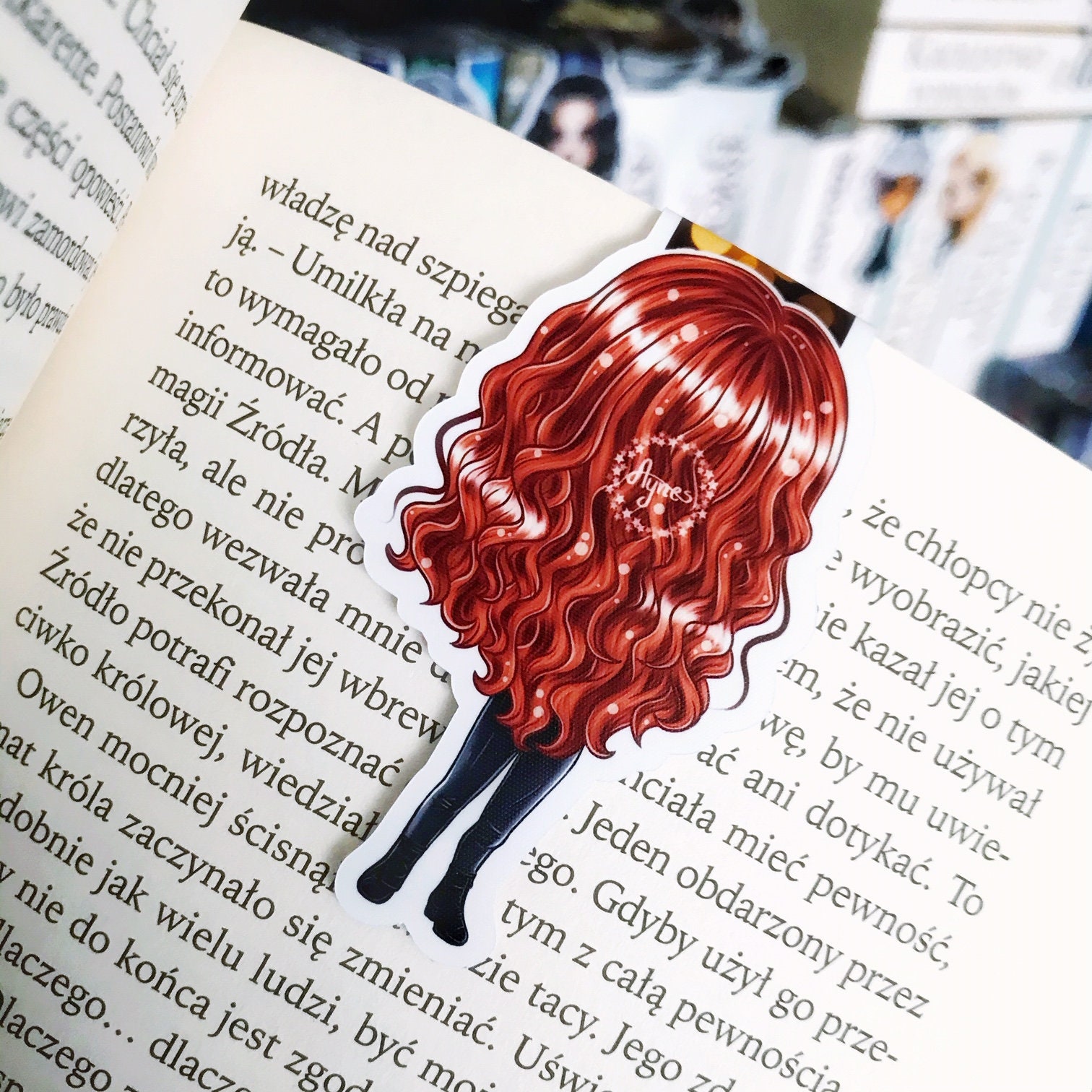 クラリー・フレイ (モータル・インストゥルメンツ) |マグネットブックマーク - Etsy 日本, image size:1512x1512