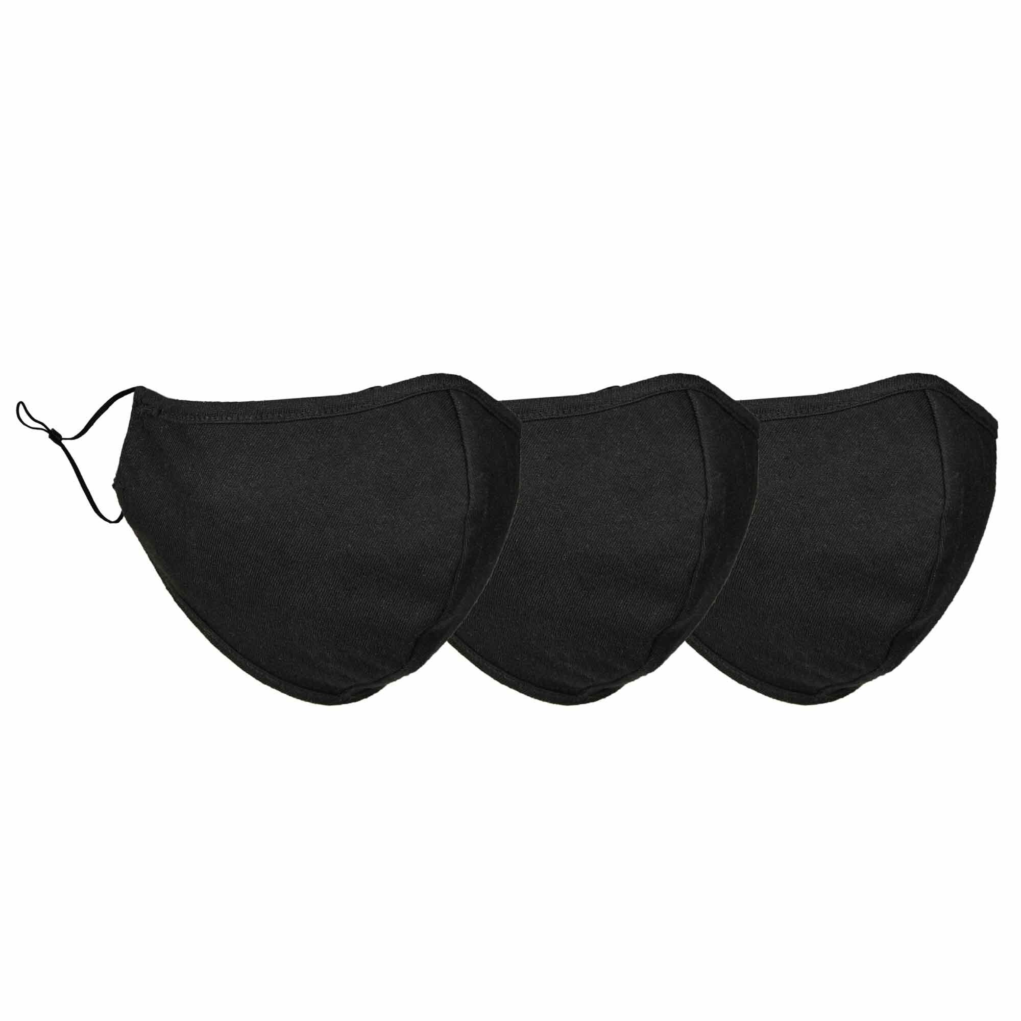 Cloth Face Masks Made in USA Adult Women Mens 3 Pack Qty Etsy