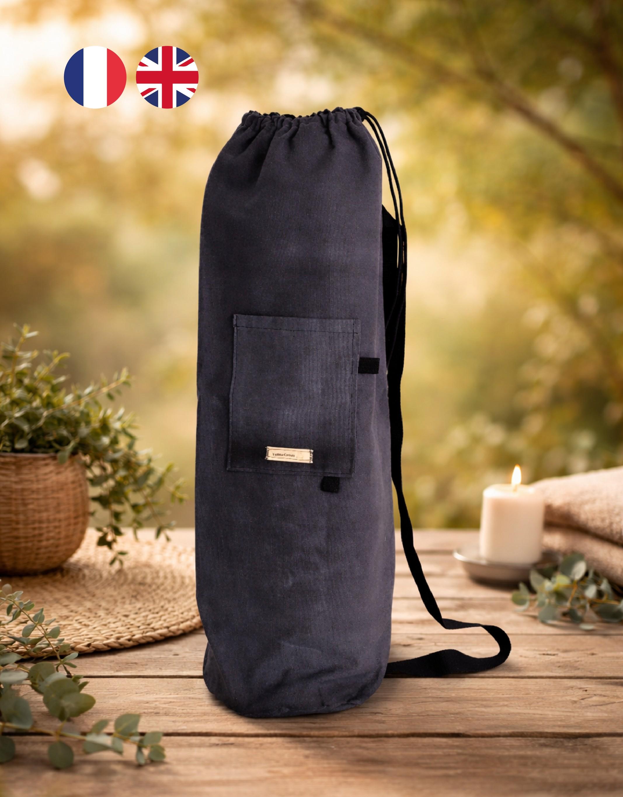Sac De Transport Tapis De Yoga Kismet – Boho Floral Matelassé Jaune