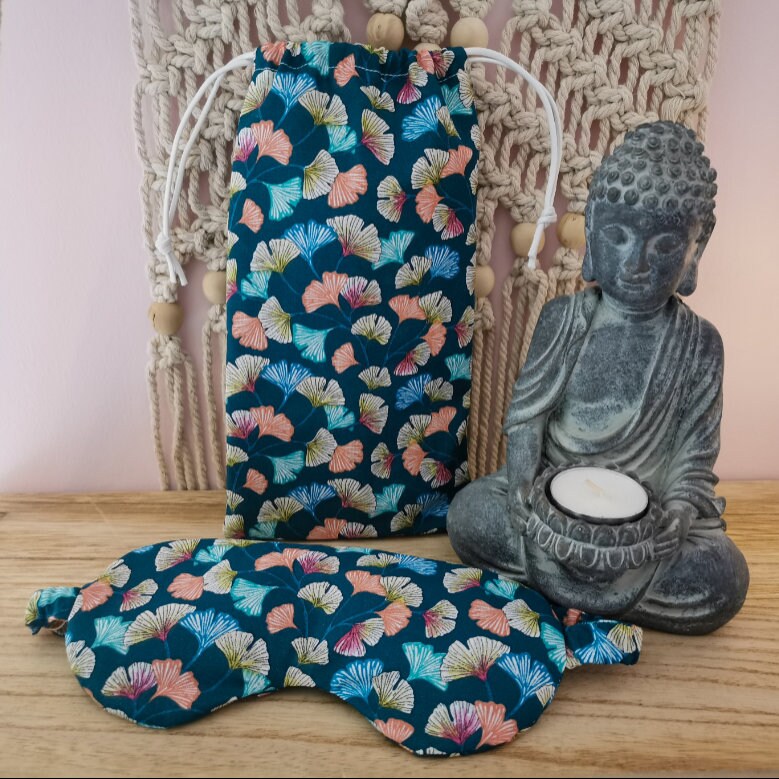 PDF Pattern for Removable Eye Mask for Relaxation and Relaxation and its Storage Pouch - in French