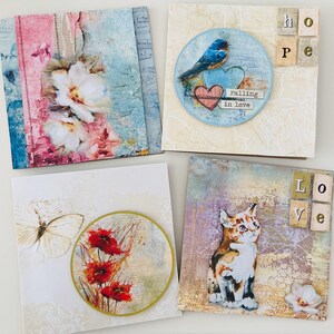 Biglietti d'auguri vintage 3D per ogni occasione, biglietto di congratulazioni, regalo di San Valentino, regalo in denaro, biglietto di ringraziamento, regalo per la festa della mamma, biglietto d'auguri