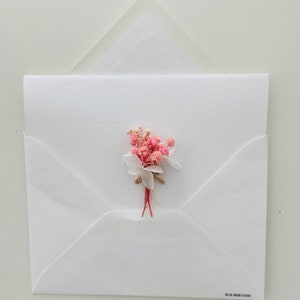 Carte fleur pop-up vintage 3D, carte fête des mères, carte anniversaire, carte Saint Valentin, carte d'amour, carte de voeux, carte de félicitations, carte de fiançailles image 2
