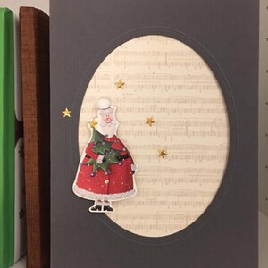 3D クリスマス カード サンタ クロース、クリスマス ポスト、聖ニコラス カード、年賀状、聖ニコラス ギフト、クリスマス ギフト、メリー クリスマス