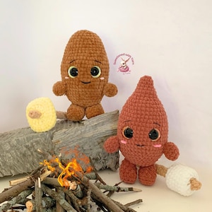 Amigurumi Baked & Sweet Potato Crochet Pattern (Digital Download)