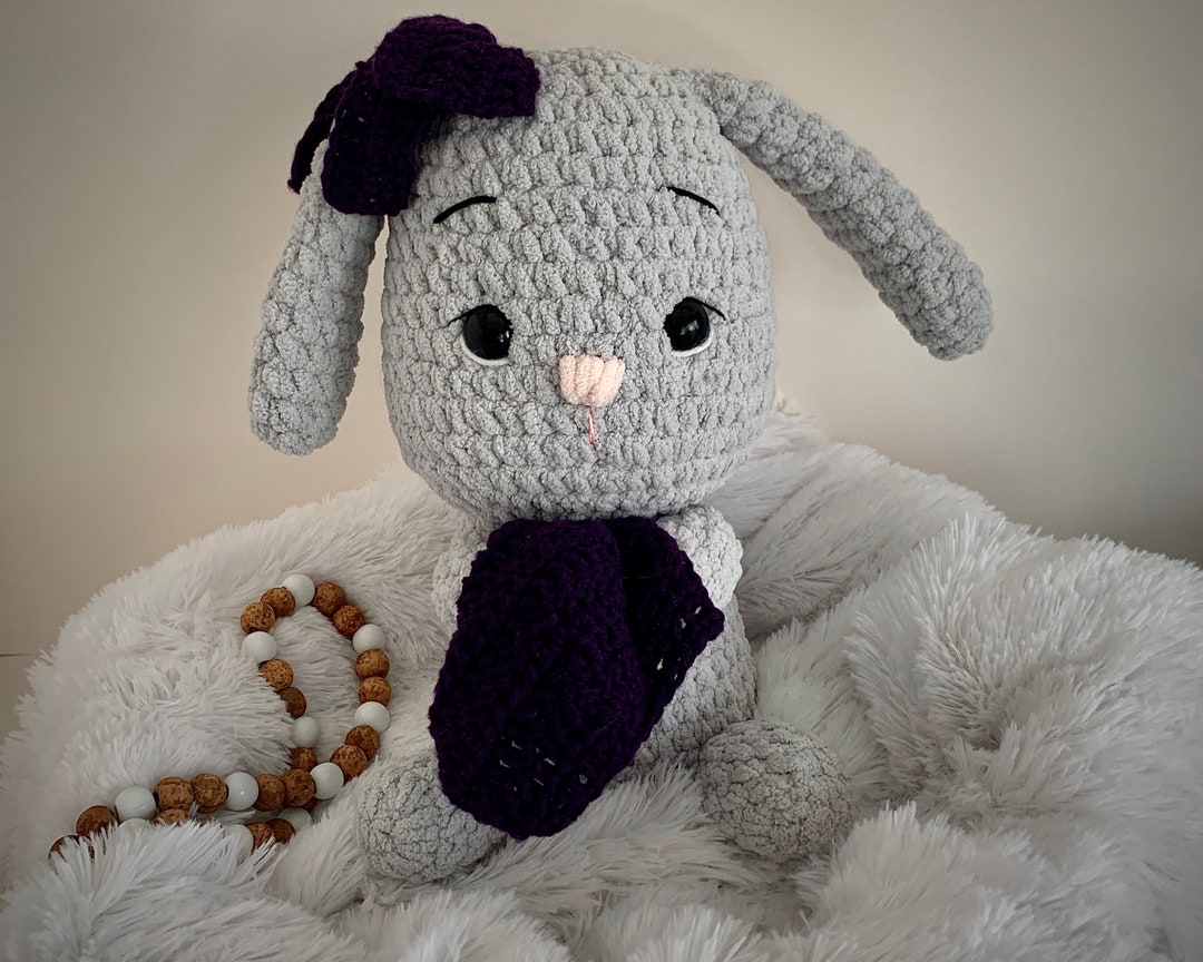 Baby Bunny Plushie Instant Download Digital Crochet Pattern Pdf ...