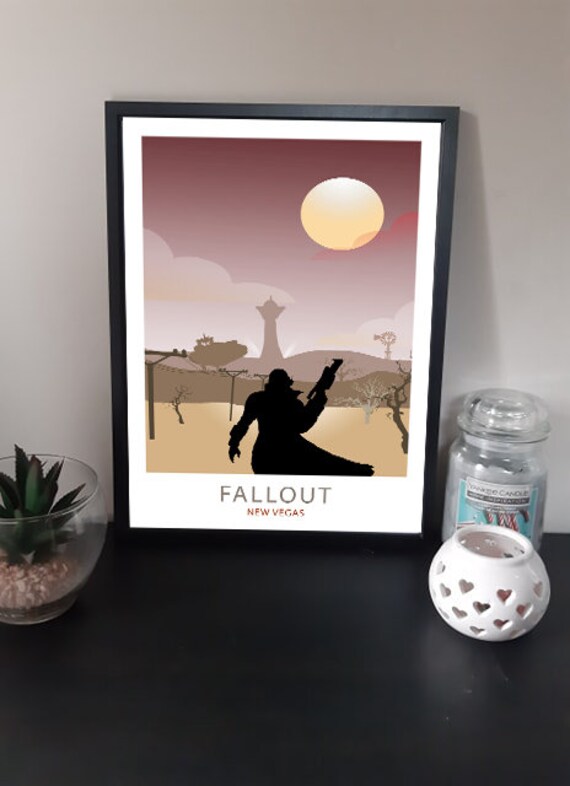 Poster A3 Fallout New Vegas Videojuego Videogame Cartel 02