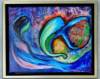 The Elephant Dream - Original Acrylic painting