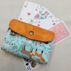 Spielkartenetui, Spielkartenhülle für ca. 110 Spielkarten z. B. UNO, Rommé, Phase 10