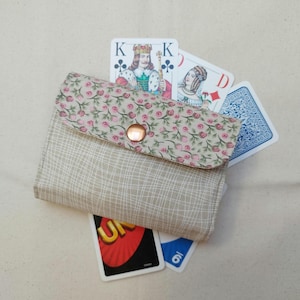 Spielkartenetui, Spielkartenhülle für ca. 110 Spielkarten z. B. UNO, Rommé