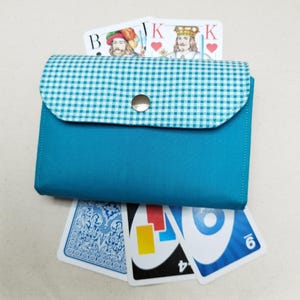 Spielkartenetui, Spielkartenhülle für ca. 110 Spielkarten z. B. UNO, Rommé