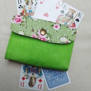 Spielkartenetui, Spielkartenhülle für ca. 110 Spielkarten z. B. UNO, Rommé, Phase 10