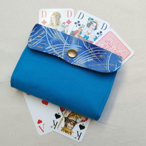 Spielkartenetui, Spielkartenhülle für ca. 110 Spielkarten z. B. UNO, Rommé, Phase 10