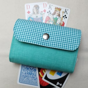 Spielkartenetui, Spielkartenhülle für ca. 110 Spielkarten z. B. UNO, Rommé