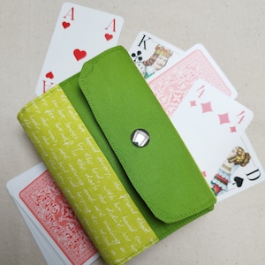 Spielkartenetui, Spielkartenhülle für ca. 110 Spielkarten z. B. UNO, Rommé, Phase 10