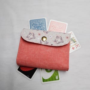 Spielkartenetui, Spielkartenhülle für ca. 110 Spielkarten z. B. UNO, Rommé