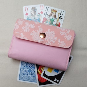 Spielkartenetui, Spielkartenhülle für ca. 110 Spielkarten z. B. UNO, Rommé