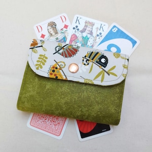 Spielkartenetui, Spielkartenhülle für ca. 110 Spielkarten z. B. UNO, Rommé