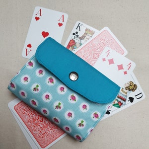 Spielkartenetui, Spielkartenhülle für ca. 110 Spielkarten z. B. UNO, Rommé, Phase 10