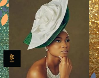 Autogele | Ipele | Fila | Wedding Accessory | Head Wrap | Head Tie | Aso Oke