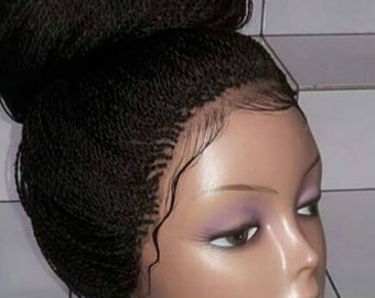 Micro Twist | Braided Wig | Handmade | Tiny Braids | Twist Braid