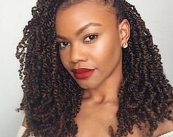 Passion Twist Braided Wig | Crochet Braid | Handmade | Gift For Her