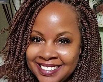 Kinky Twist Feathers | Kinky Feathers | Kinky Braided Wigs | Kinky Twist with Curls | Kinky Twist | Handmade | Best Selling Kinky