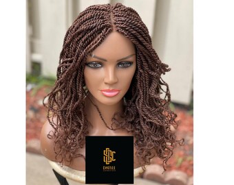 Long Kinky Twist | Kinky Braided Wig | Gift For Her | Handmade