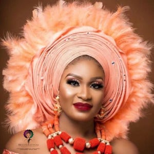 Autogele | Ipele | Fila | Wedding Accessory | Head Wrap | Head Tie | Aso Oke