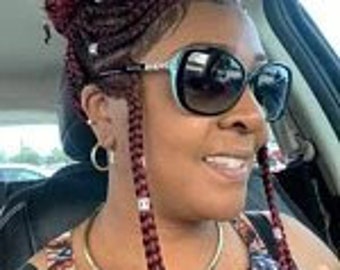 Ombre Braid | Two Tone | Twist Braid | Lace Wig | Braided Wig | 360 Closure