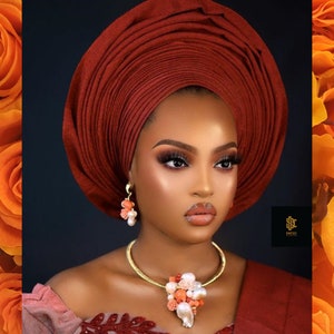 Autogele | Ipele | Fila | Wedding Accessory | Head Wrap | Head Tie | Aso Oke