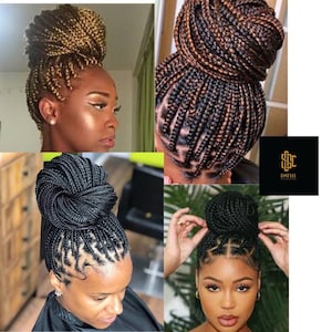 360 Lace Knotless Braided Wig | Twist & Box Wigs | Glueless Wig | Box Braid | Twist Braid | Knotless Braid Lace Wig