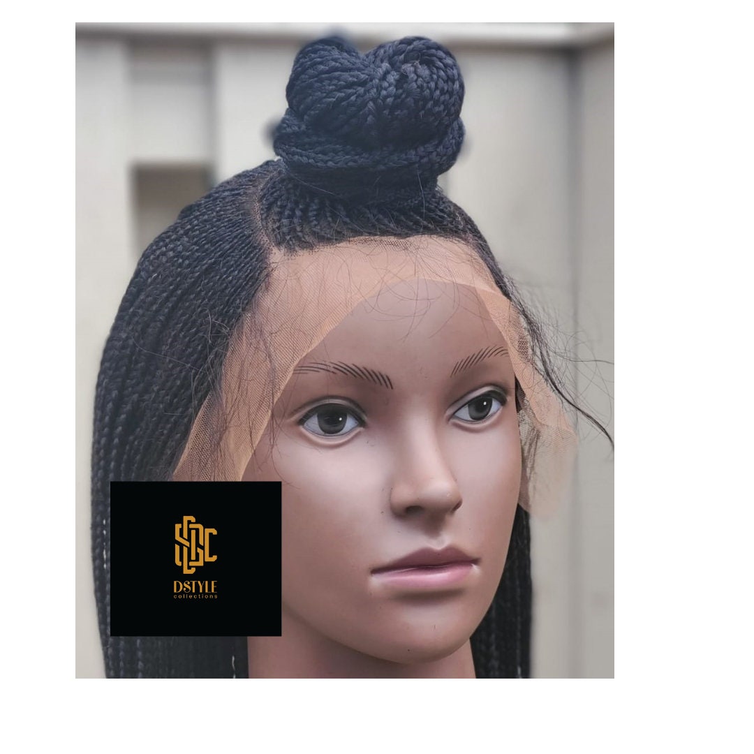 Cornrow Braided Wigs | Ghana Weaving | Lace Wig | 360 Closure | Baby ...