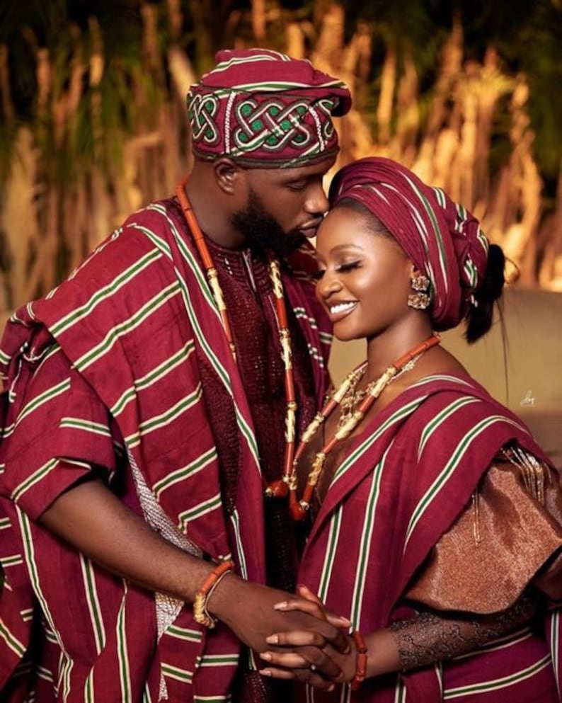 Ipele (shoulder Sash) | Ipele | Fila (male Cap) | Fila | Aso Oke ...