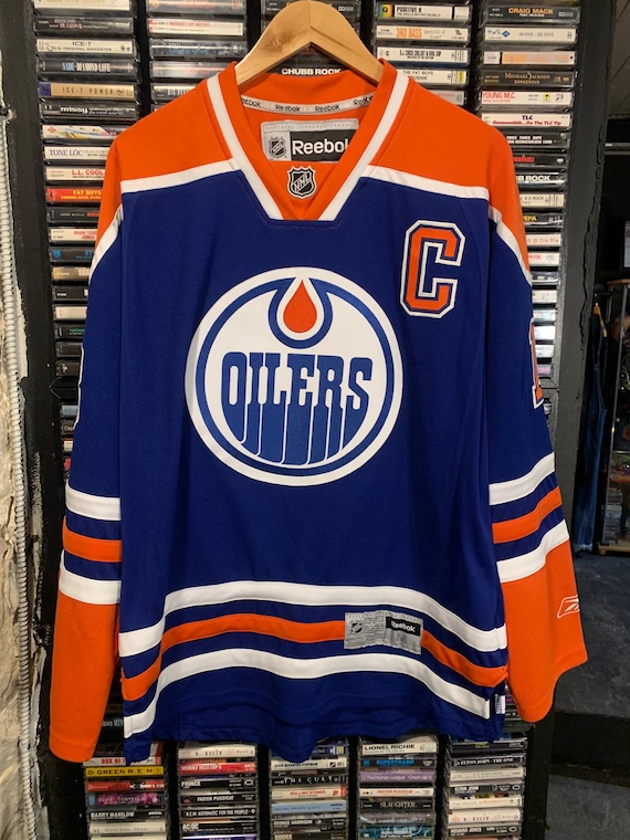 Vintage Edmonton Oilers Home Jersey Adult S CCM,Hocke… Gem