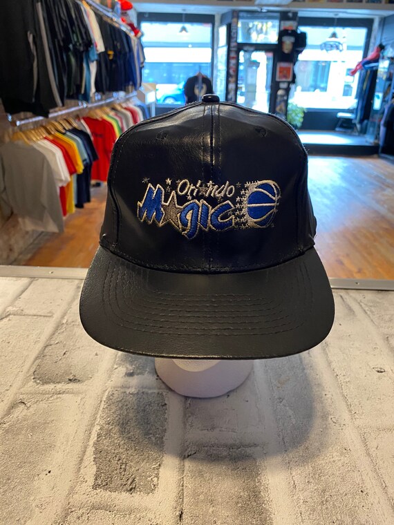 90’s Orlando Magic Leather NBA vintage SnapBack ha
