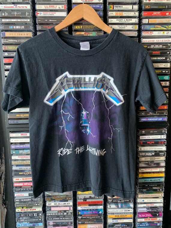 Vintage Metallica Ride the Lightning t-shirt Large