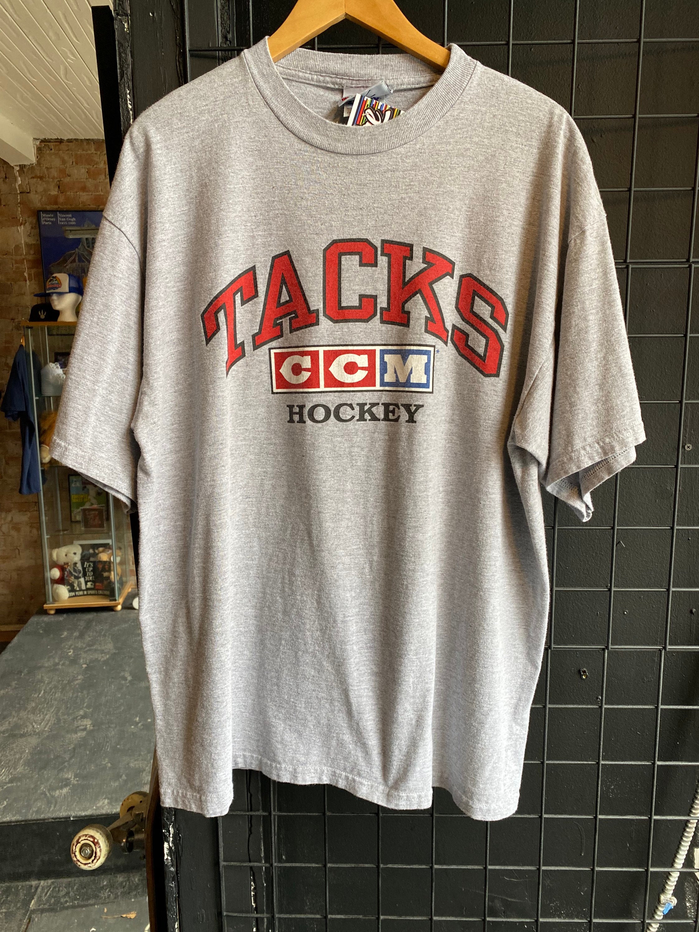 Vintage 90s CCM Hockey CHL tshirt XXL Etsy