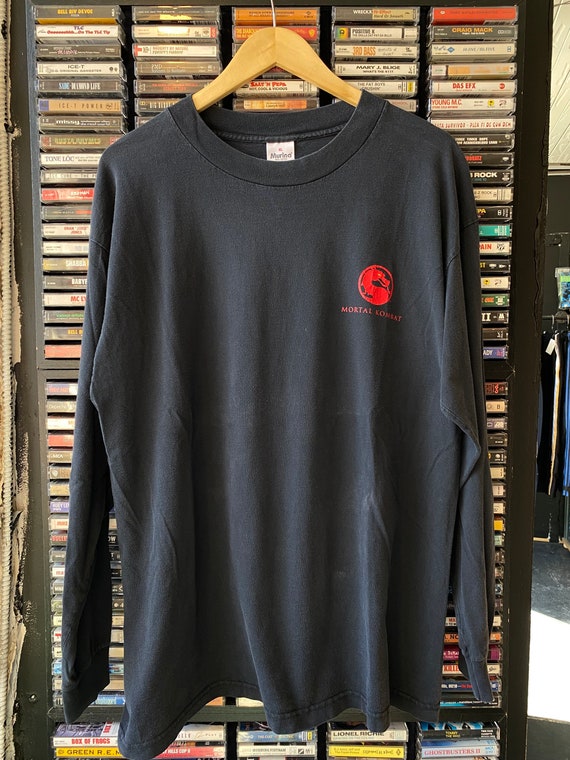 1995 Mortal Kombat movie promo long sleeve t-shirt