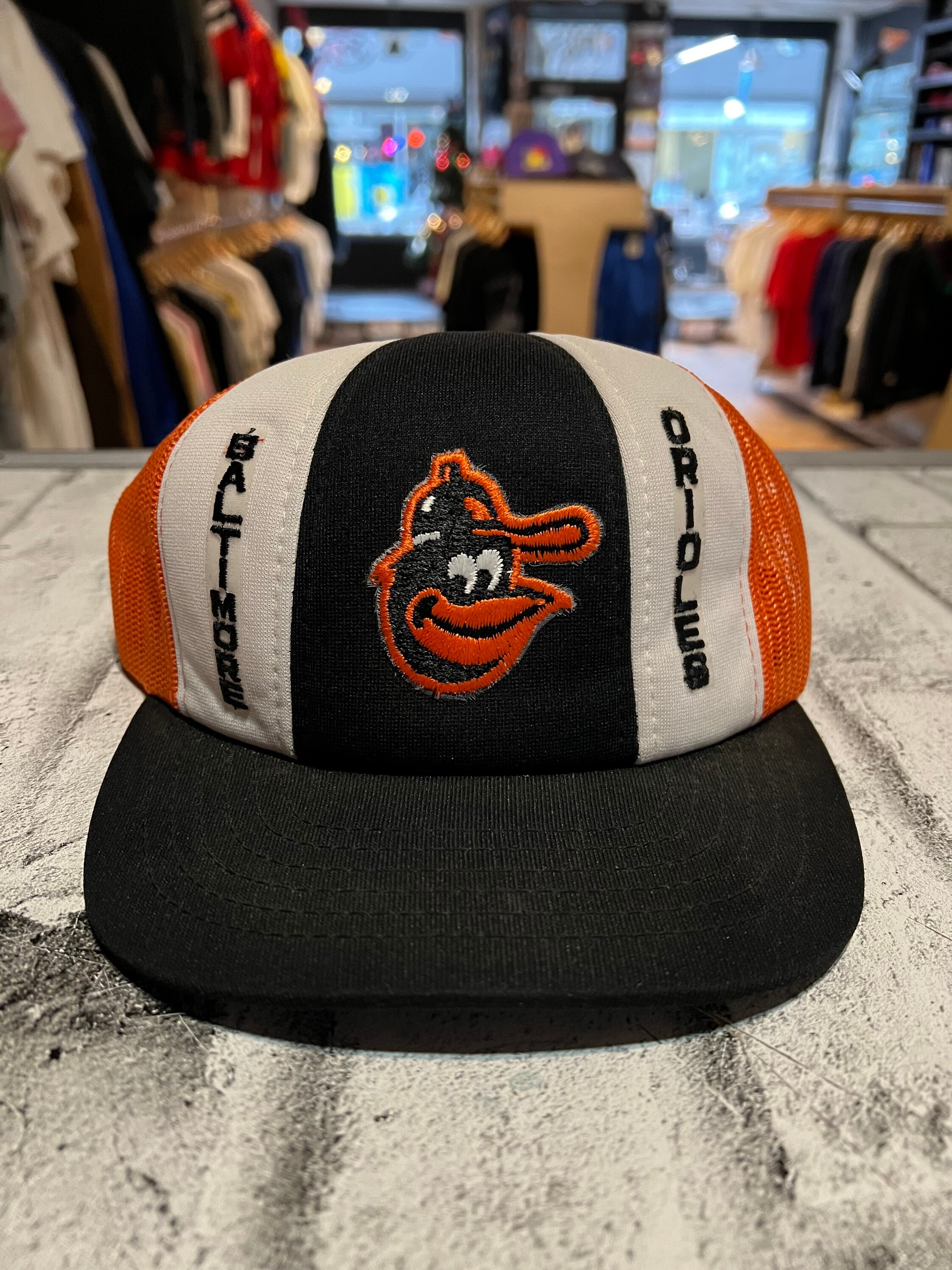 Baltimore Orioles New Era Turn Back the Clock Throwback Low Profile 59FIFTY  Fitted Hat - White/Black