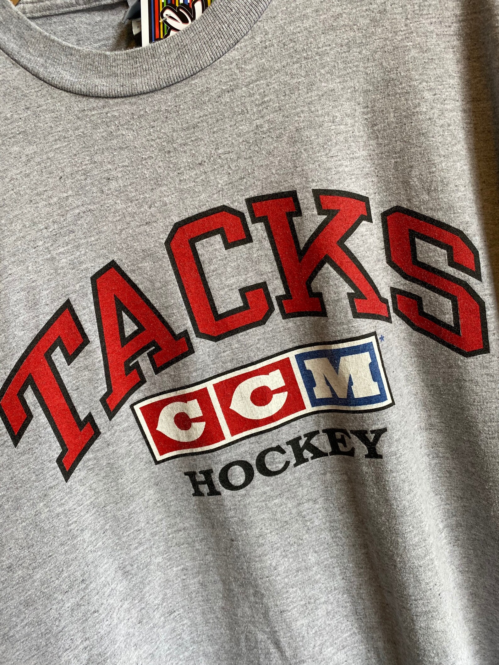 Vintage 90s CCM Hockey CHL tshirt XXL Etsy