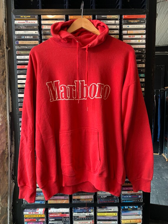 80’s/90’s Marlboro Cigarettes Vintage Hoodie L-XL
