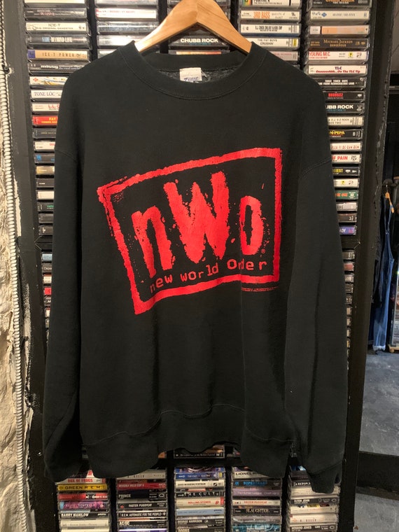 Vintage 90’s nWo WCW wrestling crewneck sweater XL