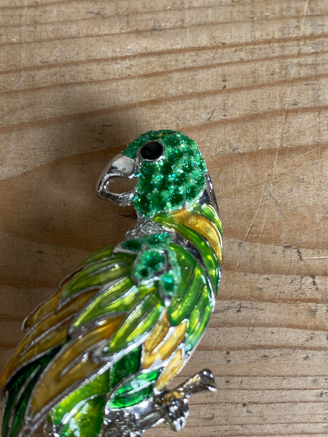 Broche Clown Multicolore émaillée - Finition Ton Or, NEUVE Sans Emballage