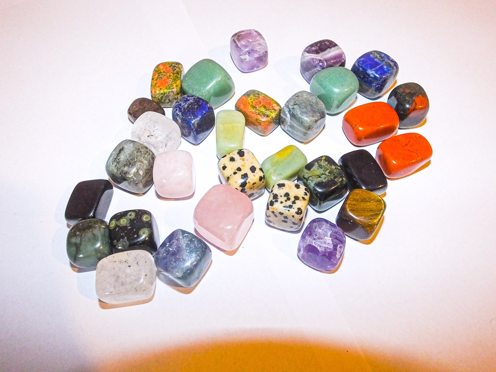 Semi precious stones collection hotsell set