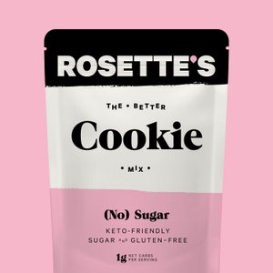 KETO BAKING MIX - No Sugar Cookie Mix:  Low-Carb, Sugar-Free, Gluten-Free, Paleo