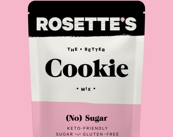 KETO BAKING MIX - No Sugar Cookie Mix:  Low-Carb, Sugar-Free, Gluten-Free, Paleo