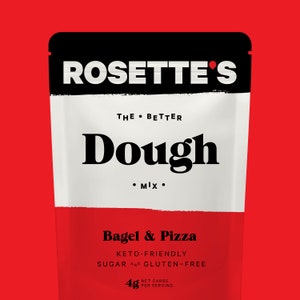 KETO BAKING MIX - Dough Mix: Bagel & Pizza - Low-Carb, Sugar-Free, Gluten-Free